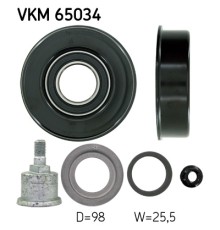 Ролик натягувача ременя SKF VKM 65034