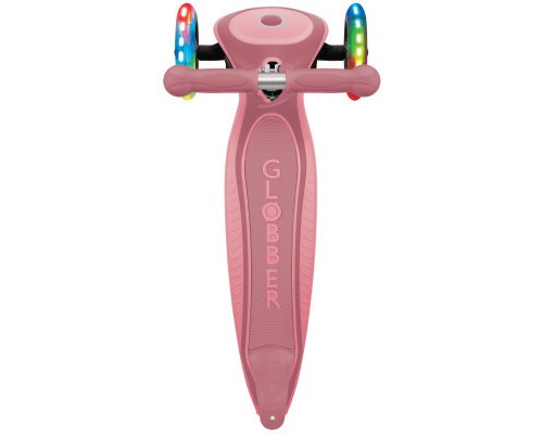 Самокат Globber Primo Foldable Plus Lights пастельно-рожевий (439-210)