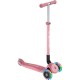 Самокат Globber Primo Foldable Plus Lights пастельно-рожевий (439-210)