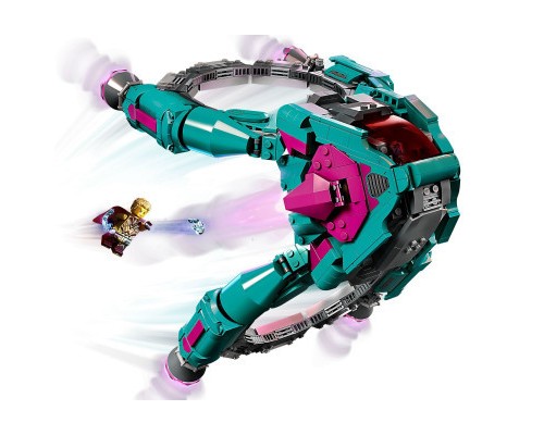Конструктор LEGO Marvel Super Heroes Новий зореліт Вартових Галактики 378 деталей (76255)