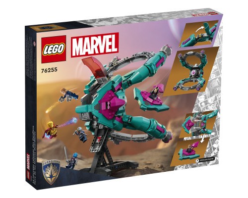 Конструктор LEGO Marvel Super Heroes Новий зореліт Вартових Галактики 378 деталей (76255)