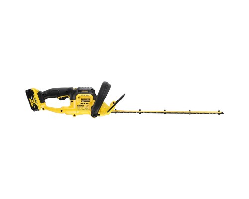 Кущоріз DeWALT 18 В, 5Ah, довжина ножа 55 см, діаметр гілок 25 мм (DCMHT563P1)