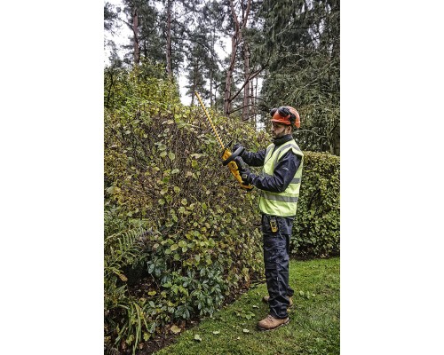 Кущоріз DeWALT 18 В, 5Ah, довжина ножа 55 см, діаметр гілок 25 мм (DCMHT563P1)