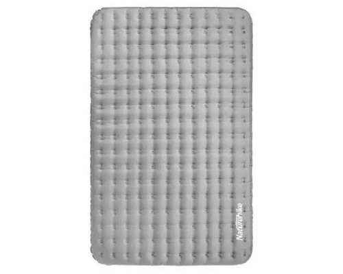 Матрац надувний Naturehike NH19QD010 200 х 140 см Grey (6927595773963)
