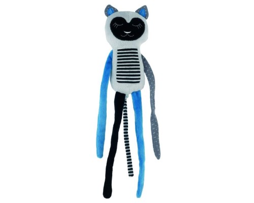 Брязкальце Canpol плюшева сплячий лемур Jungle блакитний (68/059_blu)