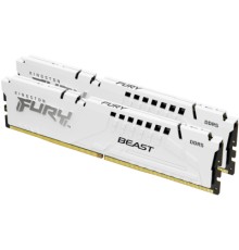 Модуль пам'яті для комп'ютера DDR5 32GB (2x16GB) 5200 MHz Beast EXPO White Kingston Fury (ex.HyperX) (KF552C36BWEK2-32)