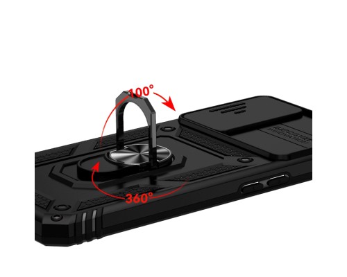 Чохол до мобільного телефона BeCover Military Motorola Moto G72 Black (709095)