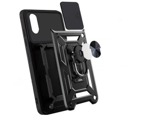 Чохол до мобільного телефона BeCover Military Motorola Moto G72 Black (709095)