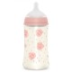 Пляшечка для годування Suavinex Bonhomia, повільний потік, 270 мл, рожева (307834)