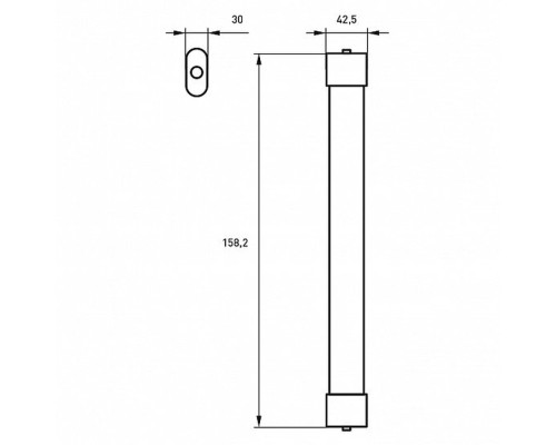 Світильник Eurolamp LED IP65 45W 6500K (1.5m) SLIM (LED-FX(1.5)-45/65(slim))