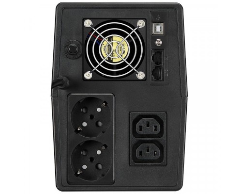 Пристрій безперебійного живлення FSP iFP-1500 USB, IEC, Schuko (PPF9003100)
