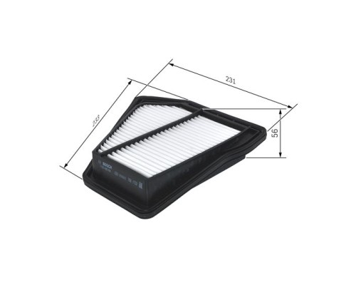 Повітряний фільтр для автомобіля Bosch F026400494