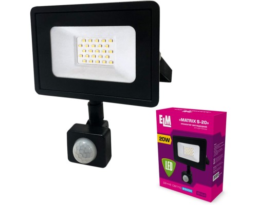 Прожектор ELM MATRIX S- 20-41 6500 з датчиком (26-0035.)