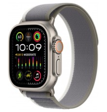 Смарт-годинник Apple Watch Ultra 2 GPS + Cellular, 49mm Titanium Case with Green/Grey Trail Loop - S/M (MRF33UL/A)