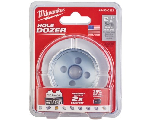 Коронка Milwaukee Bi-Metal 54мм (49560127)