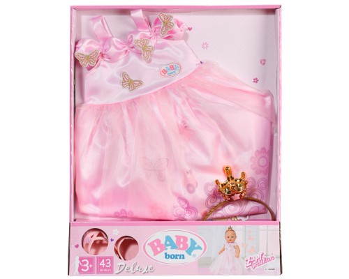 Аксесуар до ляльки Zapf Набір одягу для ляльки Baby Born Принцеса (834169)