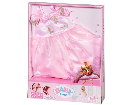 Аксесуар до ляльки Zapf Набір одягу для ляльки Baby Born Принцеса (834169)