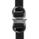 Шлея для собак WAUDOG Waterproof металічна пряжка-фастекс Ш 15 мм Д 40-55 см чорна (27641)