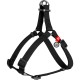 Шлея для собак WAUDOG Waterproof металічна пряжка-фастекс Ш 15 мм Д 40-55 см чорна (27641)