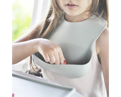 Слинявчик MinikOiOi Basics-Bib силіконовий 100 (Bubble Beige) (101020057)