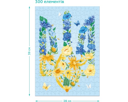 Пазл DoDo Квітучий тризуб (300588)