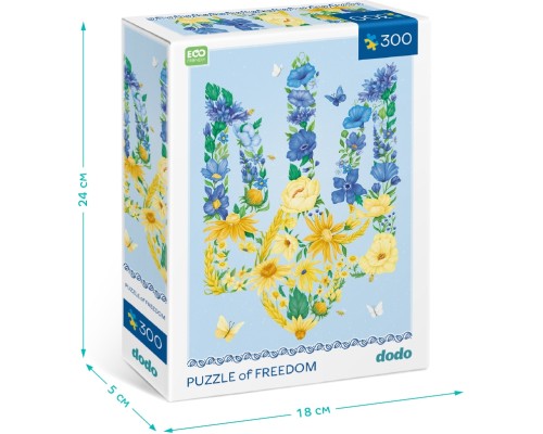 Пазл DoDo Квітучий тризуб (300588)