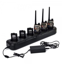 Зарядний пристрій Baofeng для 6 рацій Baofeng UV-5R (BL-5X6 + 6 АКБ BL-5) (ГРР00000209)