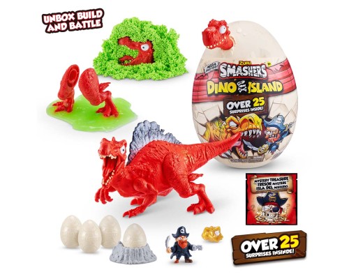 Ігровий набір Smashers Dino Island з аксесуарами-B (Смешерс Діно Айленд) (7487B)