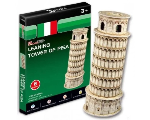 Пазл Cubic Fun 3D Пізанська вежа міні (S3008h)