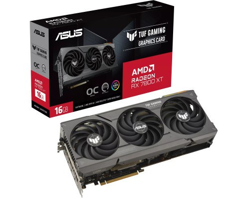 Відеокарта ASUS Radeon RX 7800 XT 16Gb TUF GAMING OC (TUF-RX7800XT-O16G-GAMING)