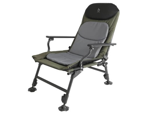 Крісло складане Bo-Camp Carp Оливковий/Сірий (1204100) (DAS301460)