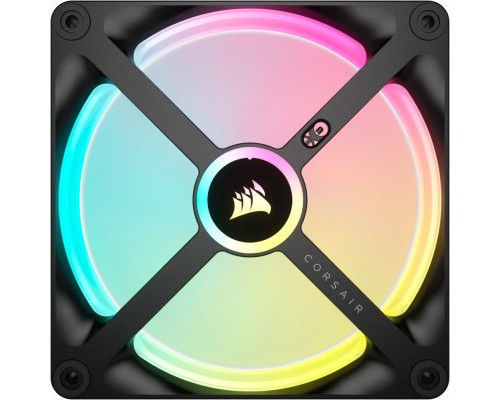 Кулер до корпусу Corsair iCUE Link QX140 RGB PWM PC Fans Starter Kit with iCUE LINK System Hub (CO-9051004-WW)