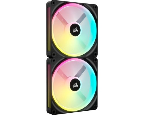 Кулер до корпусу Corsair iCUE Link QX140 RGB PWM PC Fans Starter Kit with iCUE LINK System Hub (CO-9051004-WW)