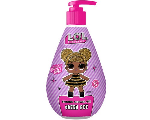 Дитячий гель для душу L.O.L. Surprise! Queen Bee 300 мл (4823015944109) Дитячий гель для душу L.O.L. Surprise! Queen Bee 300 мл (4823015944109)