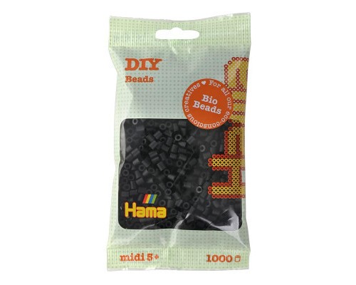 Набір для творчості Hama БІО чорні намистини , 1000 шт термомозаїка (HM-190-018)