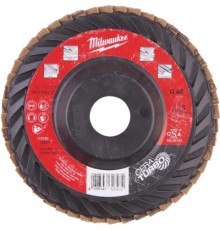 Круг зачистний Milwaukee пелюстковий CERA TURBO SLC50/125, зерно 80, 125мм (4932472233)