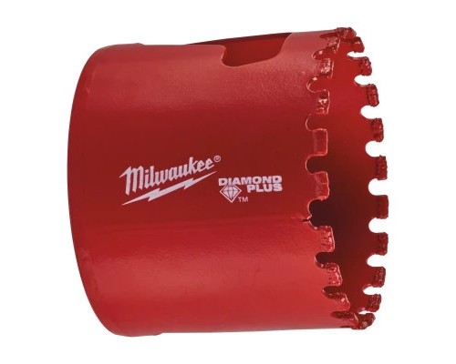 Коронка Milwaukee алмазна Diamond Plus, 51мм (з різьбою) (49565645)