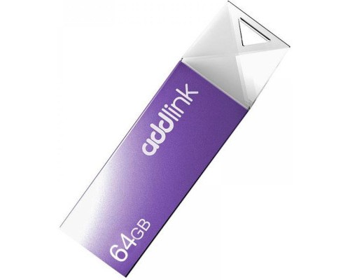 USB флеш накопичувач AddLink 64GB U10 Violet USB 2.0 (ad64GBU10V2) 
