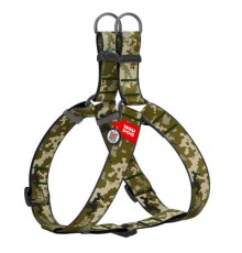 Шлея для собак WAUDOG Nylon з QR паспортом 