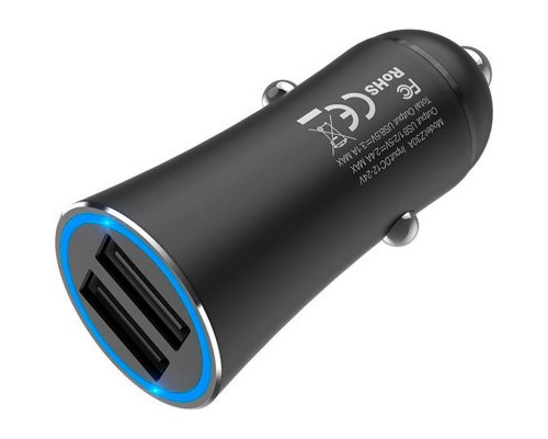Зарядний пристрій HOCO Z30 2xUSB Black (6931474700056)