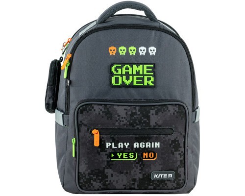 Рюкзак шкільний Kite Education 770 Game Over (K24-770M-4)