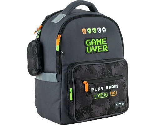 Рюкзак шкільний Kite Education 770 Game Over (K24-770M-4)
