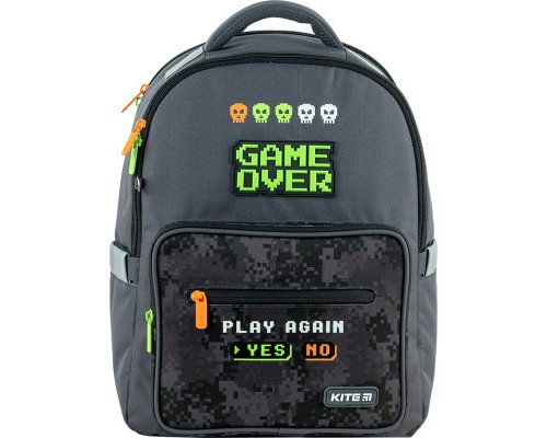 Рюкзак шкільний Kite Education 770 Game Over (K24-770M-4)