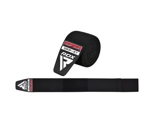 Бинт для спорту RDX на коліна K1 GYM Knee Wraps Full Black (WAH-K1FB)