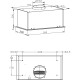 Витяжка кухонна Hansa OMP6553BGH