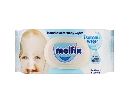 Дитячі вологі серветки Molfix Для чутливої шкіри 60 шт. (8690536845453)