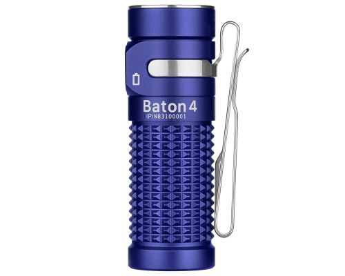 Ліхтар Olight Baton 4 Premium Regal Blue (Baton 4 Premium EditionR)
