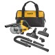 Пилосос будівельний DeWALT 18 B XR Li-lon, діаметр шланга 31,8 мм, 21,7 л/с, 1.5 кг (без АКБ та ЗУ) (DCV501LN)