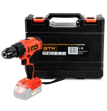 Шуруповерт GTM DSI18/60BL з ударом, 18В, 60Нм (без АКБ та ЗП) (DSI18/60BL_BARE TOOL)