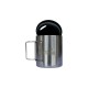 Чашка туристична Tramp 400 мл Steel (UTRC-137-metal)